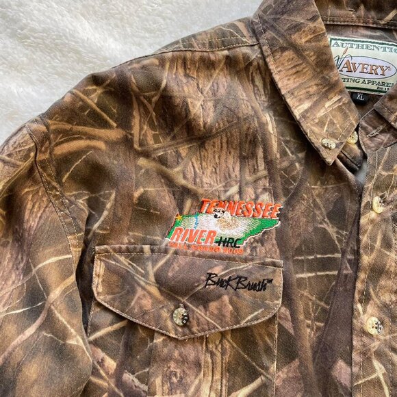 Earthy Camouflage Button Up Shirt - Picture 4 of 5